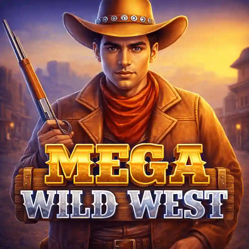 Mega Wild West online slot game interface at hot646 Casino