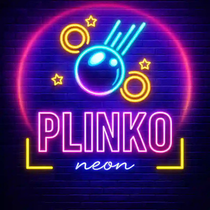 Plinko Neon Game Interface